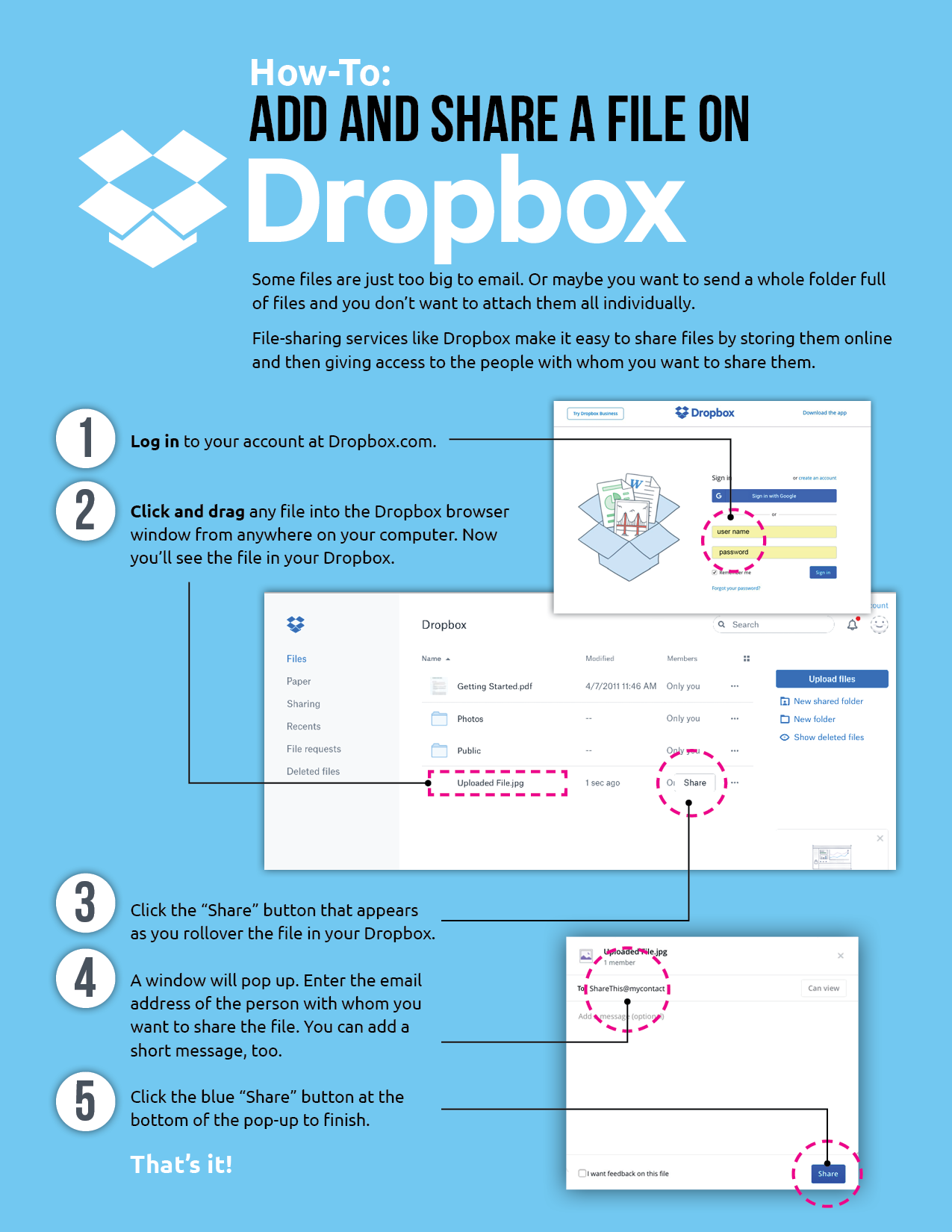 Umich Dropbox